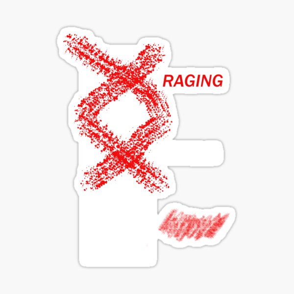 Rage, Roll, Check for traps Sticker