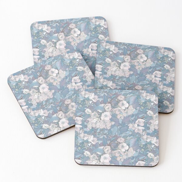Item preview, Apple Blossoms in Blue designed and sold by Diane Warren.