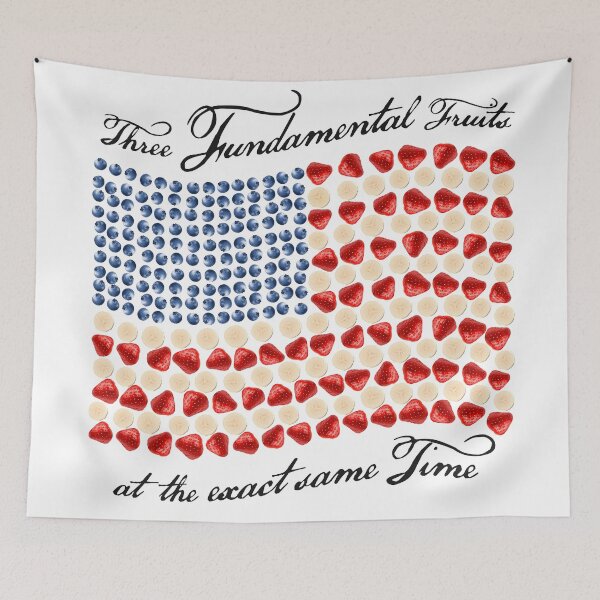 Item preview, Hamilton | Three Fundamental Fruits at the Exact Same Time | black script designed and sold by hailish.