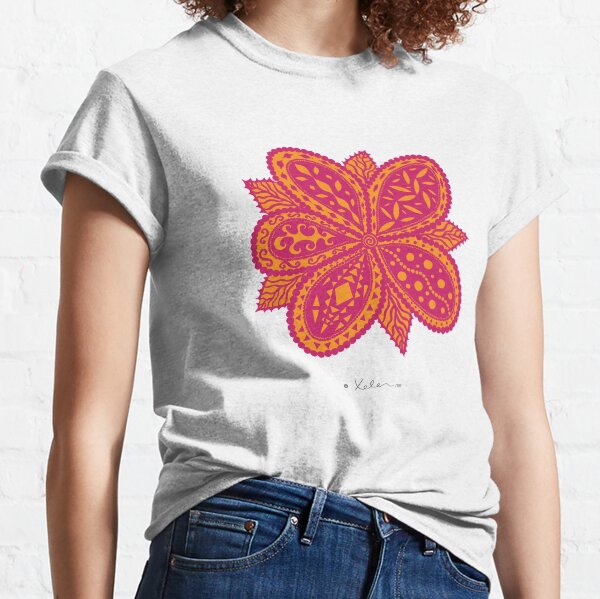Magic Flower Pink Classic T-Shirt