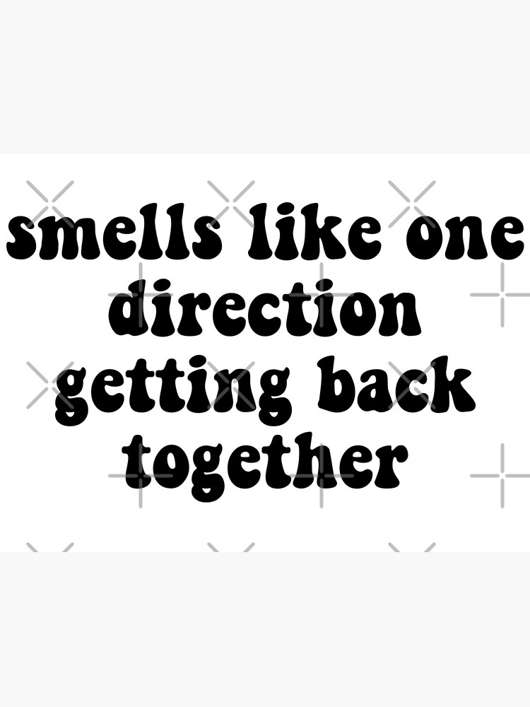 smells like one direction getting back together candle