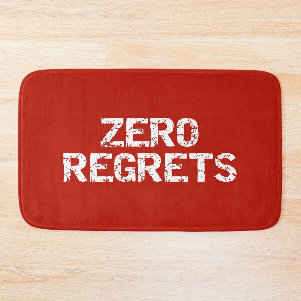 Item preview, Zero Regrets designed and sold by Piztees.