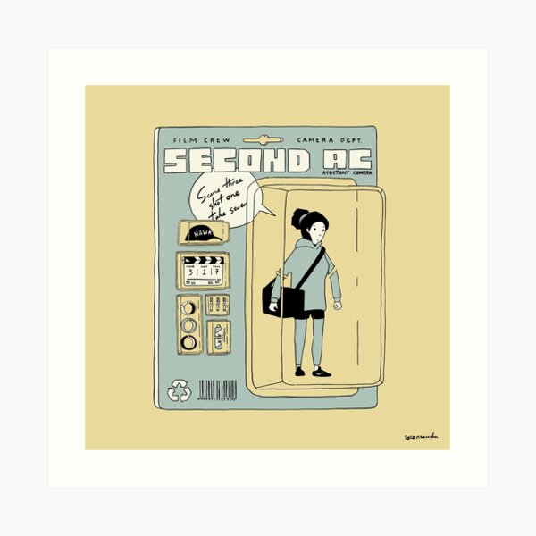 Second AC action figure Art Print