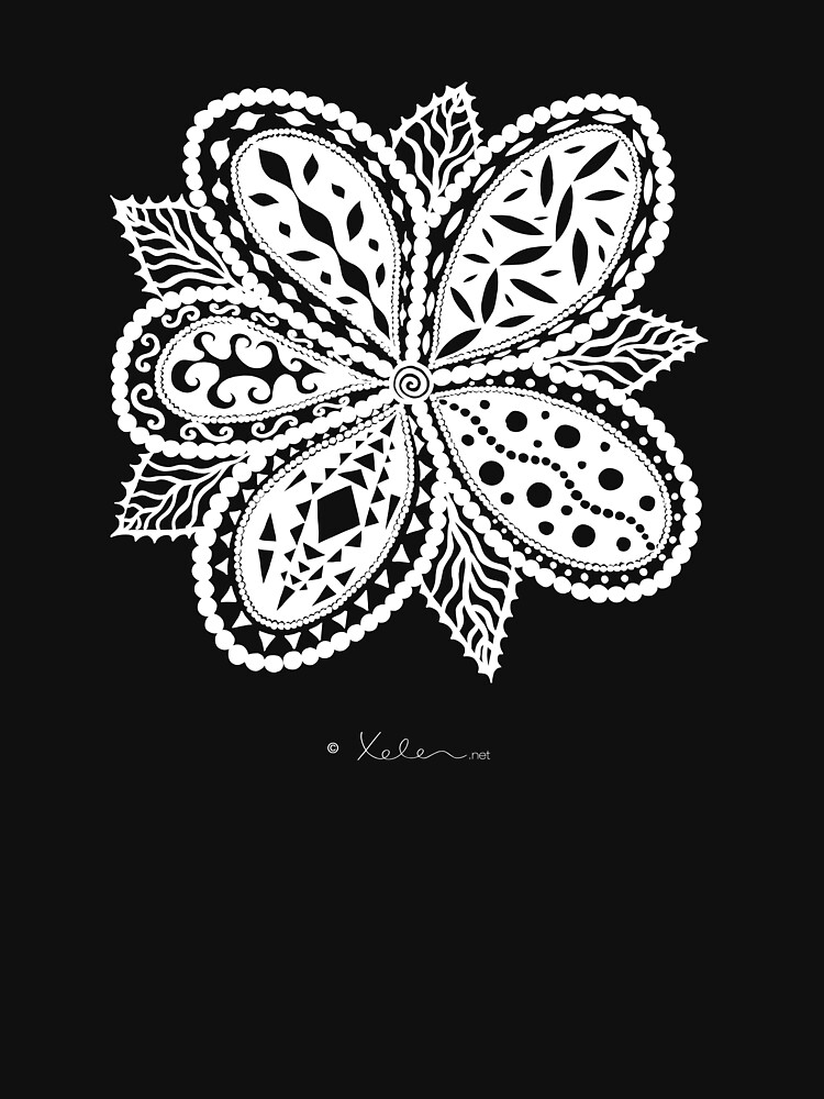 Thumbnail 7 von 7, Funktionsshirt, Magic Flower white, Helen Berchtold designt und verkauft von HelenElisabeth.