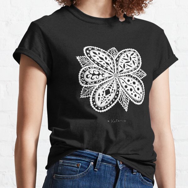 Magic Flower white, Helen Berchtold Classic T-Shirt