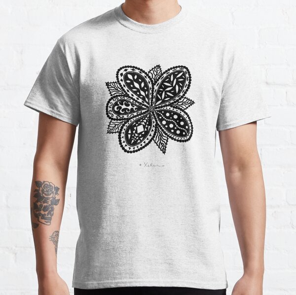 Magic Flower black, Helen Berchtold Classic T-Shirt