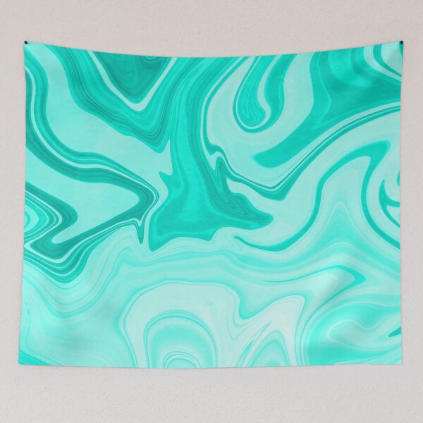 Item preview, Turquoise Liquify designed and sold by ClaudiaGrosso.