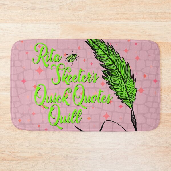 Item preview, Rita Skeeter Green Beetle Magical Quill Advertisement  designed and sold by gunsnhoney.
