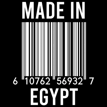 Artwork thumbnail, Made In Egypt by RandomStuffShop