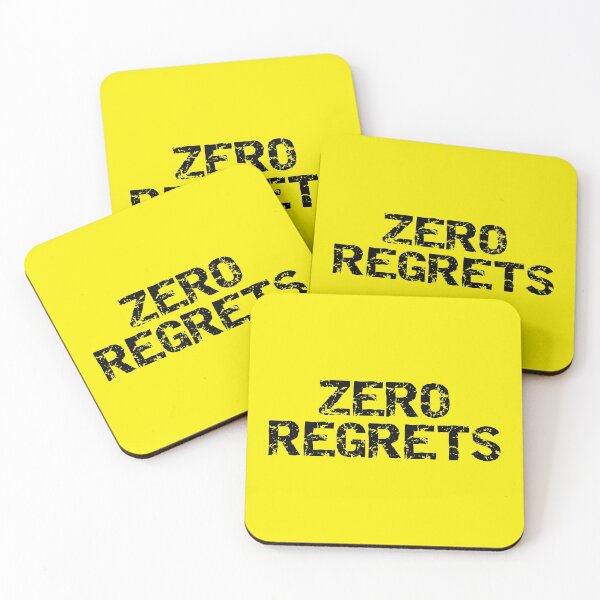 Item preview, Zero Regrets designed and sold by Piztees.