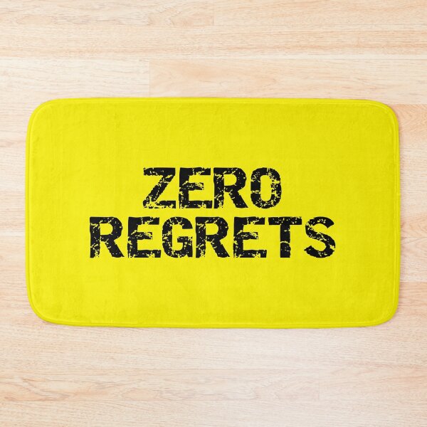 Item preview, Zero Regrets designed and sold by Piztees.