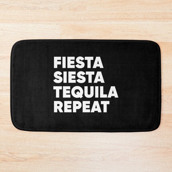 Item preview, Fiesta Siesta Tequila Repeat - Funny Drinking Quote Gift designed and sold by GoldenDov.