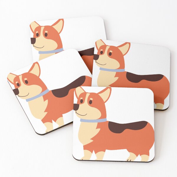 Item preview, Cute standing Corgie dog designed and sold by Eddie Phelan.