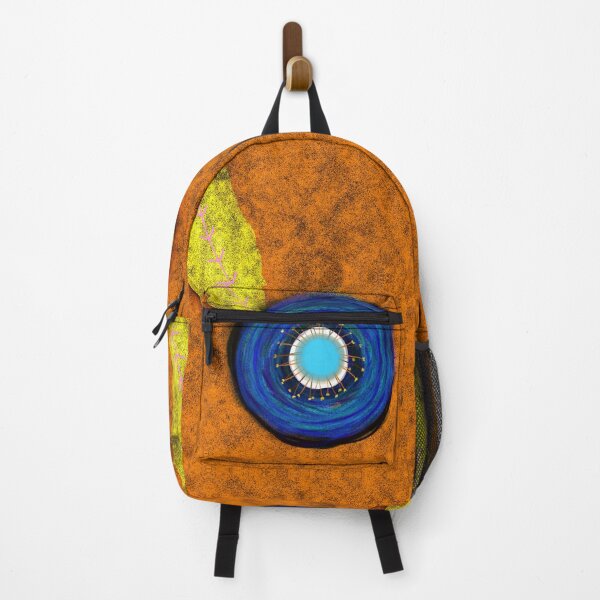 Item preview,  Huge flower - Autumn Rustic - Orange and blue  designed and sold by rupydetequila.