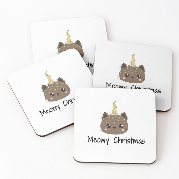 Item preview, Meowy Christmas designed and sold by kirakirakawaii.