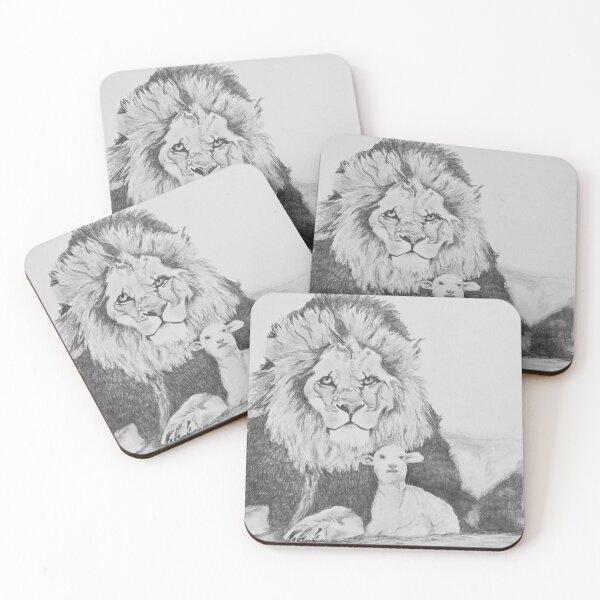 Item preview, LION AND THE LAMB designed and sold by ARTofRedemption.