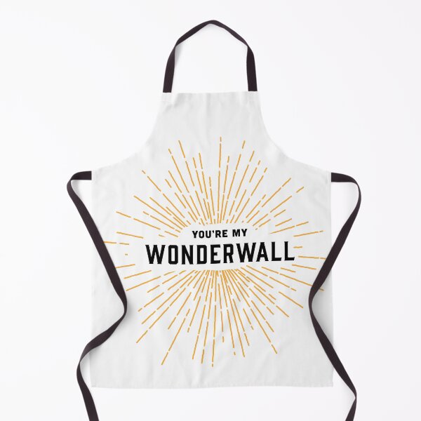 Item preview, You're My Wonderwall, Oasis Lyrics, Typography designed and sold by Sophia Carey.