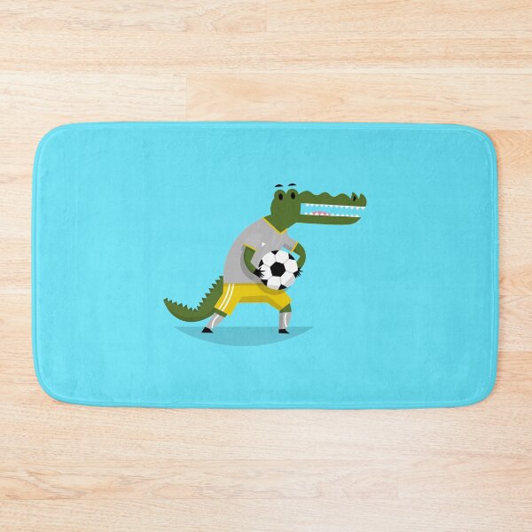 Item preview, Alligator Playing Soccer designed and sold by liftdesign.