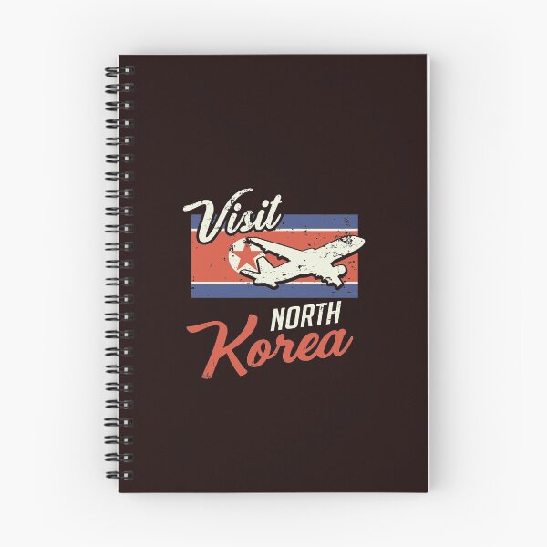 Item preview, Visit North Korea Retro Flag Travel Pyongyang Kim Jong Un Design designed and sold by James  L..