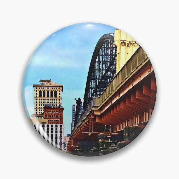 Item preview, Pittsburgh PA - Smithfield St. Bridge Seen From Below designed and sold by Susan Savad.