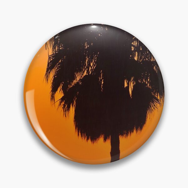 Item preview, Santa Monica California Palm Tree Ocean Sunset designed and sold by concettaellis.