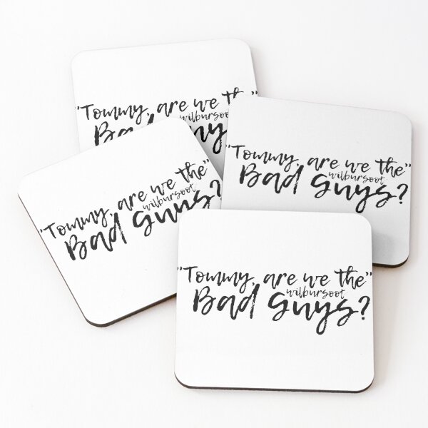 Item preview, "Tommy, Are We The Bad Guys?" designed and sold by artsydoodles.