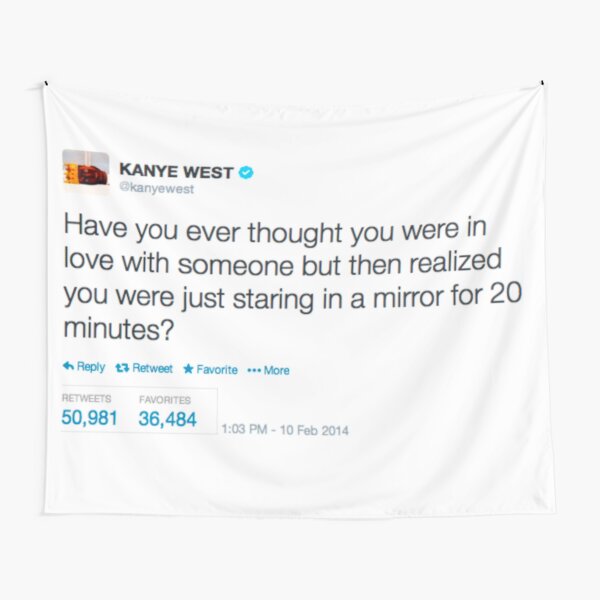 Item preview, Haben Sie jemals gedacht, Sie wären in jemanden verliebt, aber dann haben Sie gemerkt, dass Sie sich nur in einem Twitter-Spiegel-Tweet anstarren designed and sold by briellescozz.