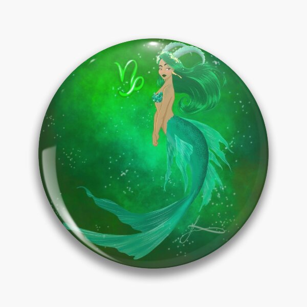 Item preview, Astrology mermaids “Capricorn” designed and sold by gioart95.