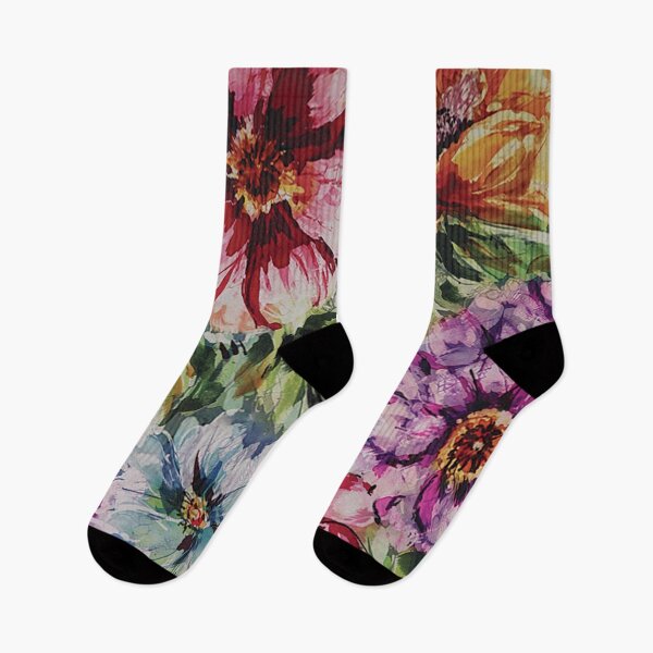 Item preview, Floral Brushy Batik Technique  designed and sold by Leslie Rogers Todder.