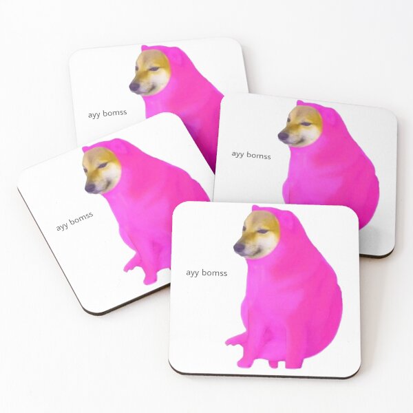 Item preview, Pink Guy Doge Ayy Bomss designed and sold by Luan-k.