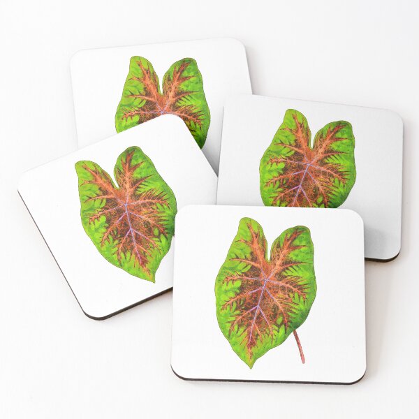 Item preview, Caladium Plant Leaf designed and sold by TheBearandBunny.