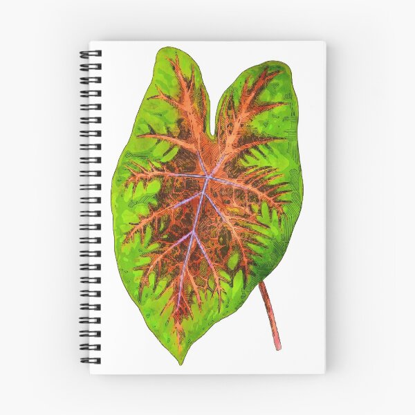 Item preview, Caladium Plant Leaf designed and sold by TheBearandBunny.