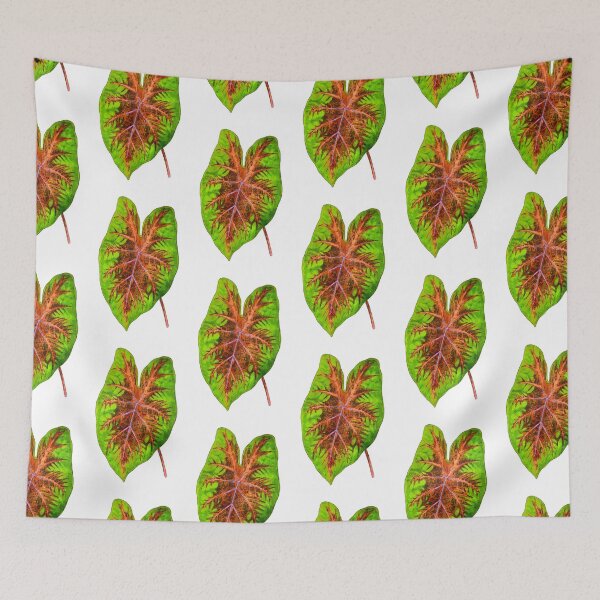 Item preview, Caladium Plant Leaf designed and sold by TheBearandBunny.
