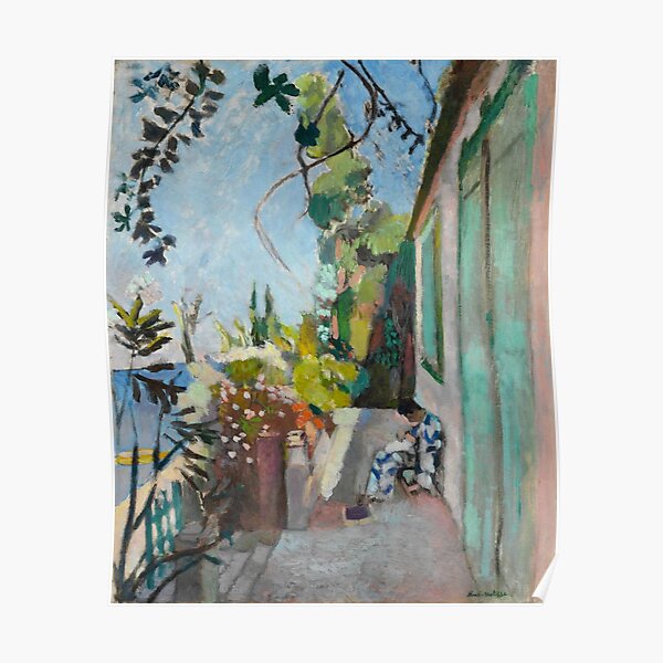 matisse the terrace, st tropez Poster