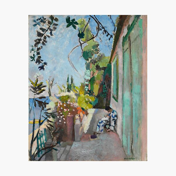 matisse the terrace, st tropez Photographic Print