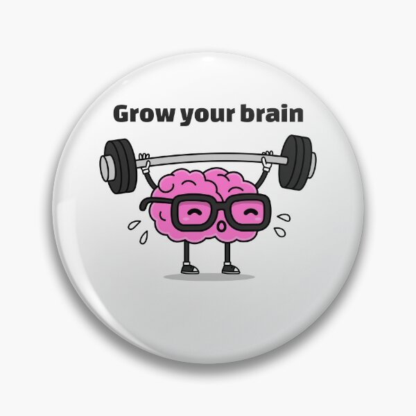 Item preview, Grow Your Brain designed and sold by liftdesign.