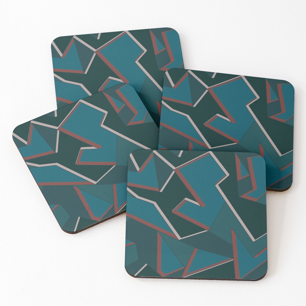 Item preview, Coasters (Set of 4) designed and sold by FelpoStore.