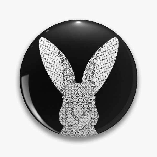 Item preview, Rabbit Portrait in Patterns designed and sold by Laura Ray Leslie.