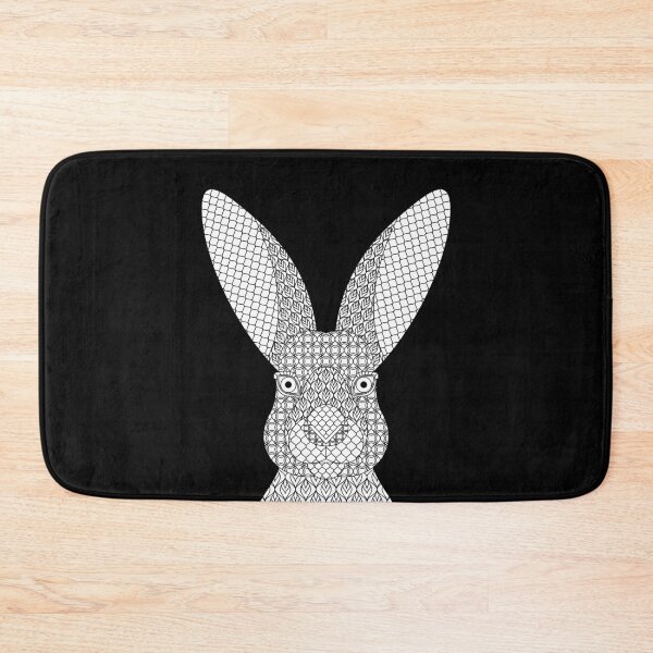 Item preview, Rabbit Portrait in Patterns designed and sold by Laura Ray Leslie.