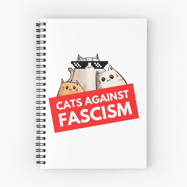 Item preview, Cats Against Fascism designed and sold by mydoodlesateme.