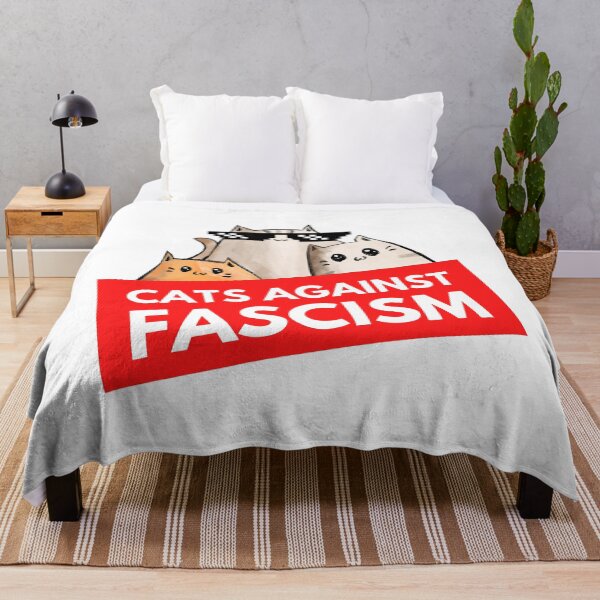 Item preview, Cats Against Fascism designed and sold by mydoodlesateme.
