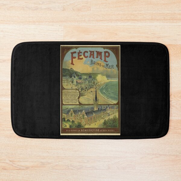 Item preview, retro classic Fecamp poster designed and sold by CorasPosters.