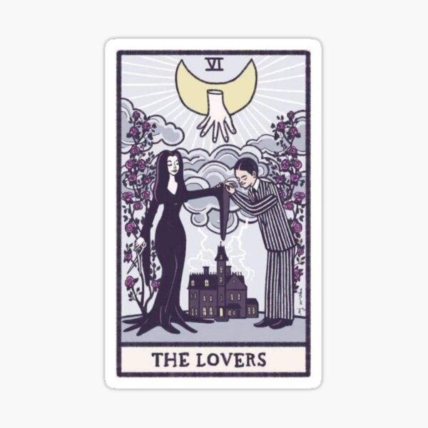 Tarot Lovers Sticker