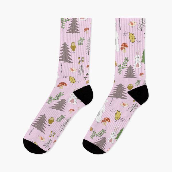 Item preview, Forest animals surface pattern designed and sold by PurrfectCorner.