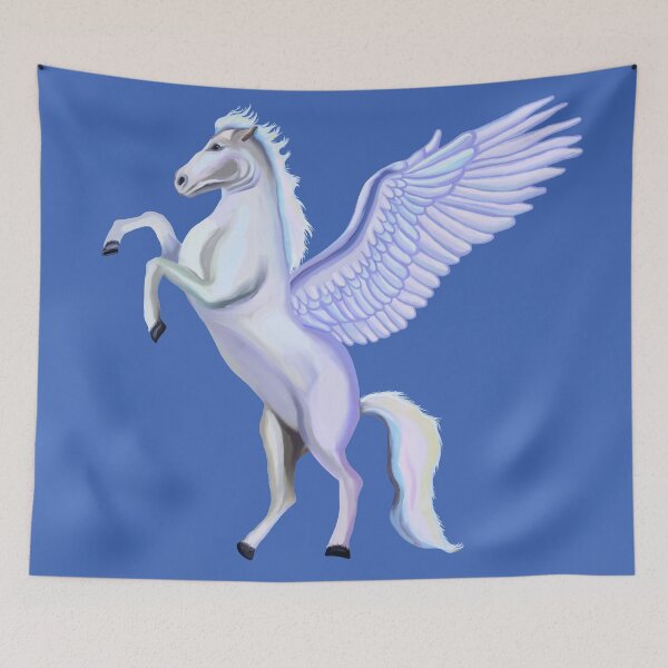 Item preview,  Magical Winged White Pegasus Horse designed and sold by Deborah Camp.