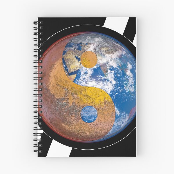 Item preview, Earth Mars Yin Yang designed and sold by Alienphysique.