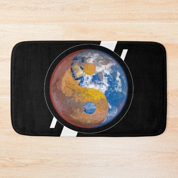 Item preview, Earth Mars Yin Yang designed and sold by Alienphysique.