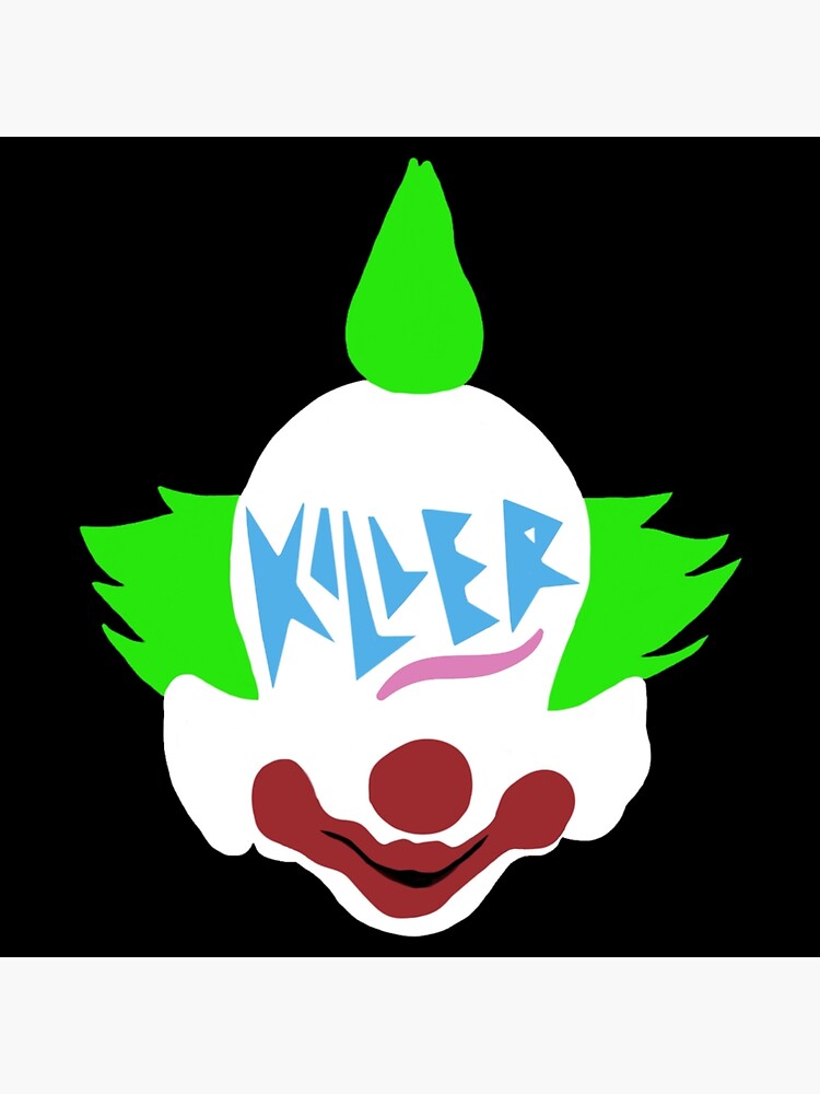 "Killer Klown Shorty" Canvas Print by melodymayhem19 Redbubble