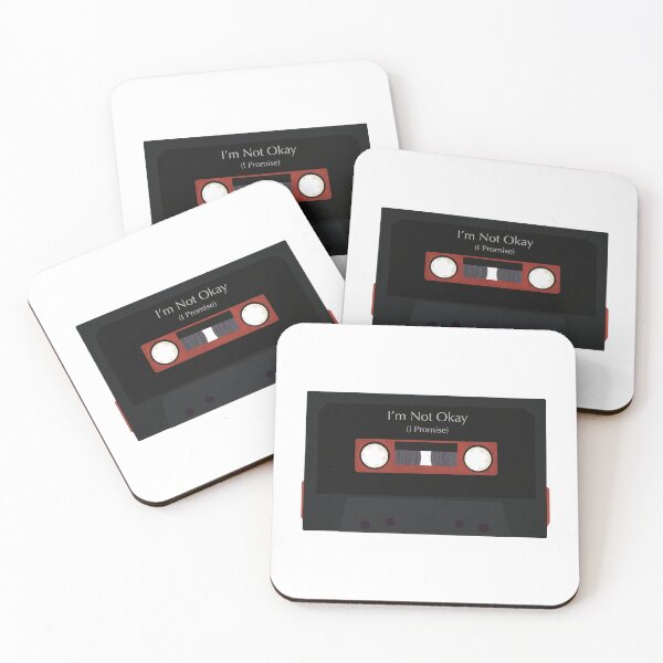 Item preview, I’m Not Okay Cassette designed and sold by RiverLeigh.