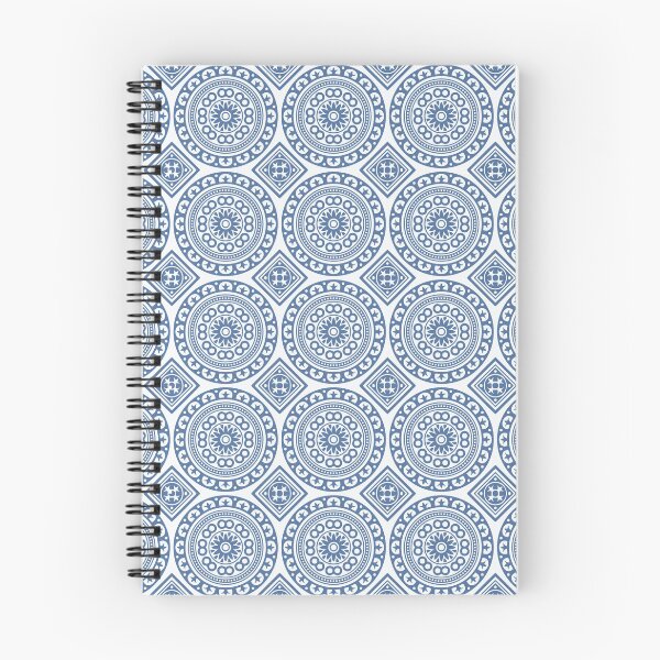 Item preview, Blue Portuguese Tile Fifteen Circles designed and sold by mattpanta.